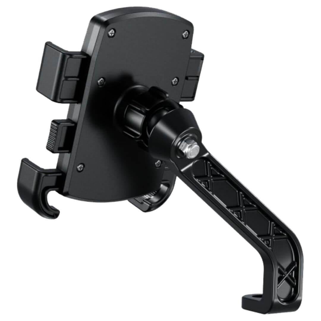 NUKROTECH GKN53 AYNA DİBİ BAĞLANTILI MOTOSİKLET TELEFON TUTUCU