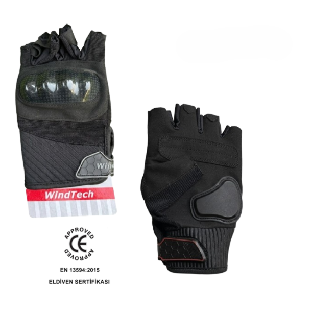 WİNDTECH PARMAKSIZ KORUMALI ELDİVEN