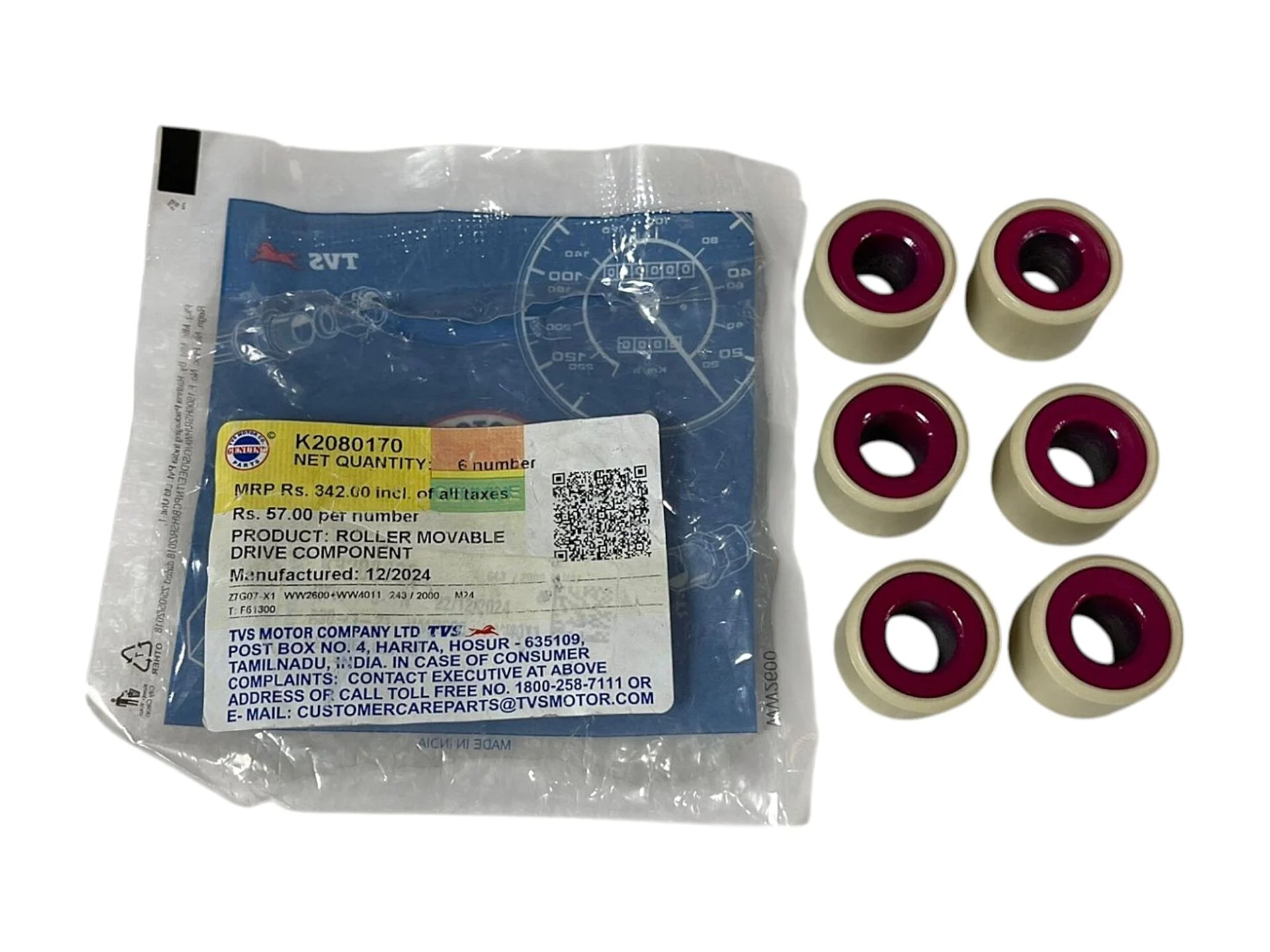 JUPİTER 125 TAHRİK SET 6-LI BAGA ORJ.