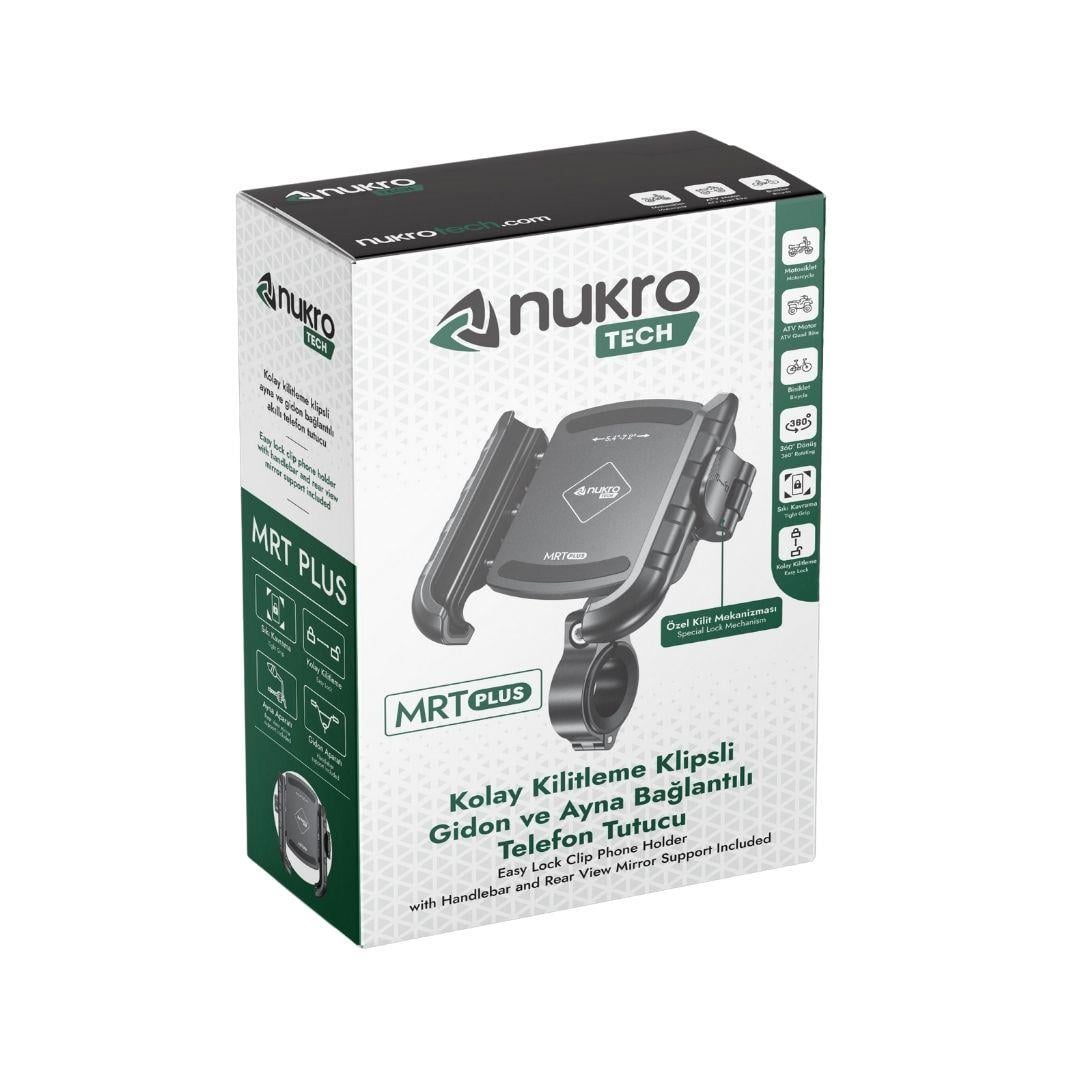 NUKROTECH MRT PLUS KLİPSLİ TELEFON TUTUCU