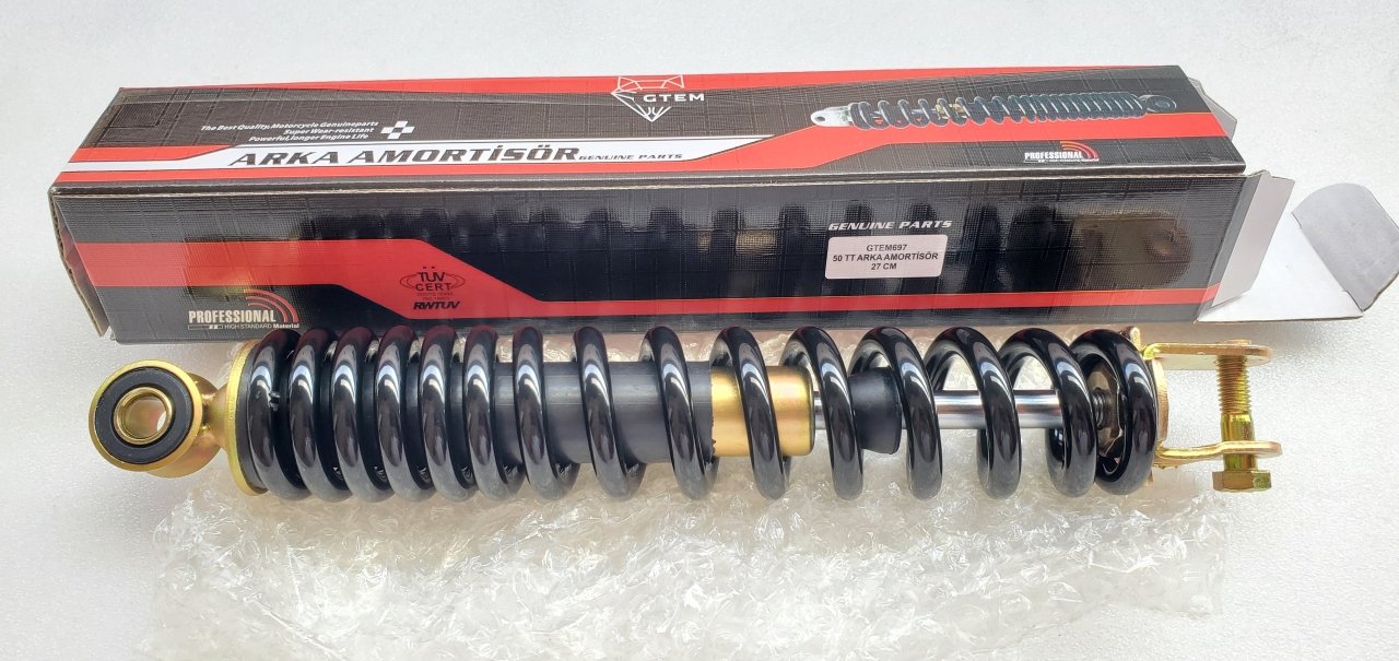 50CC ARKA AMORTİSÖR 27 CM OEM