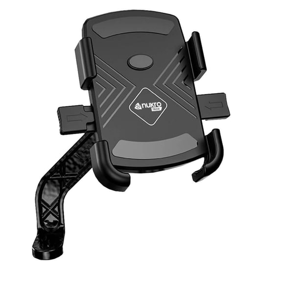 NUKROTECH GKN53 AYNA DİBİ BAĞLANTILI MOTOSİKLET TELEFON TUTUCU